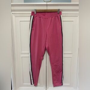 Aerie Pink Stripe Sweatpants
